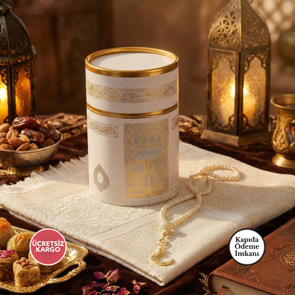 Kâbe Kokulu Premium Seccade Seti